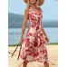 New European and American Summer Women's Bohemian Style Fake Dress
