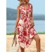 New European and American Summer Women's Bohemian Style Fake Dress