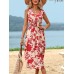 New European and American Summer Women's Bohemian Style Fake Dress