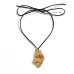 New Punk Geometry Korean Velvet Necklace Women's Irregular Wrinkle Pendant Clavicle Chain