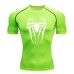 Quick drying clothes, sports T-shirts, running bottoms men's breathable sweat wicking elastic tight fitting clothes