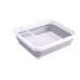 Foldable Dish Rack Kitchen Storage Water Leakage Plastic Tableware Bowl Dinnerware Drain Bowl Tray Home Drying Rack Washable