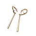 Long tassel earrings with a niche design feel, fashionable, elegant, refined, atmospheric, cool and trendy earrings