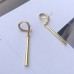 Long tassel earrings with a niche design feel, fashionable, elegant, refined, atmospheric, cool and trendy earrings