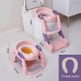 Children's toilet multifunctional toilet for boys and girls, auxiliary toilet holder, baby step toilet seat ring
