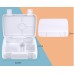 Microwaveable, sealed and leak-proof large capacity compartment lunch box with lid