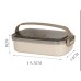 Microwaveable stainless steel single layer portable lunch box with lid
