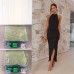 Spring and summer high-end dress, European and American women's high-end hanging neck slim fit long skirt for women