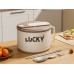 Large capacity 316 stainless steel anti-scalding drainable instant noodle bowl with cutlery lunch box