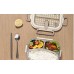Large capacity 304 stainless steel insulation three-compartment lunch box