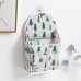 Dormitory home fabric storage hanging bag wall hanging storage bag