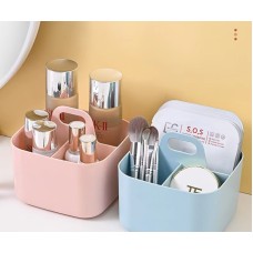 Modern simple office desktop portable multi-functional compartment makeup snack storage box
