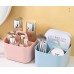 Modern simple office desktop portable multi-functional compartment makeup snack storage box