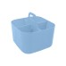 Modern simple office desktop portable multi-functional compartment makeup snack storage box