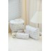 Storage Organizer Floral Quilted Makeup Bags Cotton Padded Cosmetic Bag Large Travel Toiletry Bag Women Zipper Wash Bag