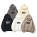 New Shoulder Sleeve Double layered Hat Double line Fashion Brand Hoodie High Street Loose Velvet 1991 Word Men's and Women's Hoodie