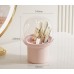 Fashionable and creative desktop dustproof compartment makeup brush storage tube