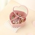 High-end luxury desktop large capacity compartment jewelry storage box with mirror