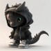 New Halloween decoration ornaments dinosaur elf sculpture ornaments atmosphere scene layout resin crafts