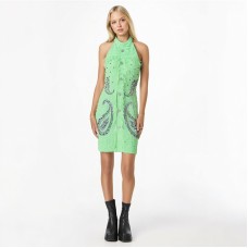 Heavy industry dress neck hanging small sexy dress party short skirt