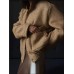 Golden bead jacket women's sequin stand up collar loose jacket jacket