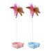 Interactive Cat Toy Self-hi Game for Cats Feather Teaser Stick with Bell Cat Teaser Stick Collar Kitten Playing Pet Accessories Interactive Cat Toy Self-hi Game for Cats Feather Teaser Stick with Bell Cat Teaser Stick Collar Kitten Playing Pet Accessories