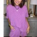 European and American short sleeved casual suit