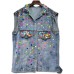 Spring and summer new European products heavy handmade nail beads with diamonds and gemstones loose slimming denim