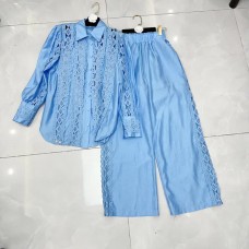 Top+pants small fragrance style two-piece set