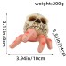 Halloween skull simulation hand horror courtyard resin ornament Ghost Festival skull conch ghost hand parody decoration