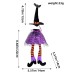 Halloween Witch Hat Long Leg Wine Bottle Cover Ornament