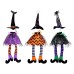 Halloween Witch Hat Long Leg Wine Bottle Cover Ornament