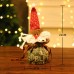 Christmas decoration items, hemp cloth, English apple bag, cartoon elderly snowman, children's gift bag, candy bag