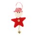 Christmas Pendant Christmas Tree Pendant Decoration Santa Claus Bell Pendant Decoration