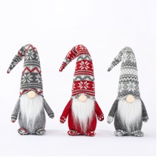 Christmas Faceless Elderly Decoration Supplies Faceless Doll Doll Wool Elderly Window Display