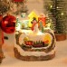 Christmas Gift New Christmas Snowman House Music Box