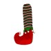 Christmas decorative items, striped elf table legs, chair legs, living table and chair protective covers