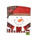 Christmas decoration chair set, new figurine chair cover, European and American decoration ornaments, home decor Christmas decoration chair set, new figurine chair cover, European and American decoration ornaments, home decor