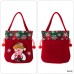 Christmas thick velvet gift bag, candy bag, Christmas Eve apple packaging box, Christmas gift bag