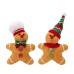 Christmas Decorations Creative Gingerbread Man Doll Pendant Yellow Doll Party Christmas Tree Pendant