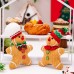 Christmas Decorations Creative Gingerbread Man Doll Pendant Yellow Doll Party Christmas Tree Pendant