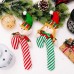 Christmas Decoration Elf Pendant Fabric Cane Pendant Simulation Candy Cane Elf Doll Pendant