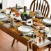 Halloween linen placemat kitchen restaurant decoration table mat Ghost Festival party table decoration insulation mat placemat