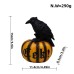 Halloween Crow Pumpkin Ornament Party Ghost Festival Resin Crafts Atmosphere Decoration Props