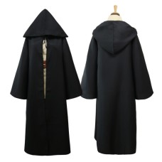 Cos Gift Anakin Skywalker Jedi Warrior Cosplay Costume Darth Vader Cloak Adult Hooded Men's Robe Cloak Gladiator Garment