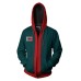 Anime Superhero Spiderman Hooded Coat Cosplay Costume Men Women 3D Digital Printing Zipper Cardigan Jackets Tops C36M149
