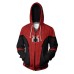 Anime Superhero Spiderman Hooded Coat Cosplay Costume Men Women 3D Digital Printing Zipper Cardigan Jackets Tops C36M149