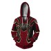 Anime Superhero Spiderman Hooded Coat Cosplay Costume Men Women 3D Digital Printing Zipper Cardigan Jackets Tops C36M149