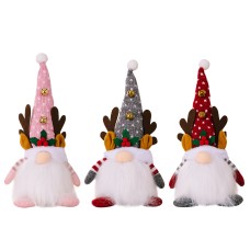 Christmas decorations, Christmas lights, gnomes, Christmas lights, Rudolf dolls, doll ornaments