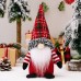 Christmas decorations, Christmas gnomes, goblin ornaments, checkered hats, faceless dolls, gnomes